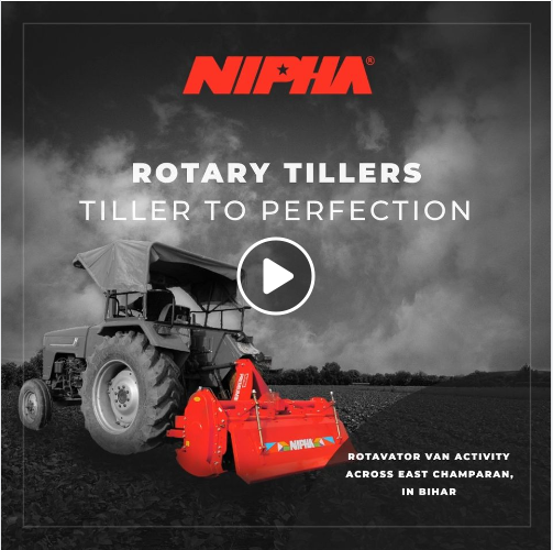 NIPHA Rotary Tiller van activity in Bihar’s East Champaran district